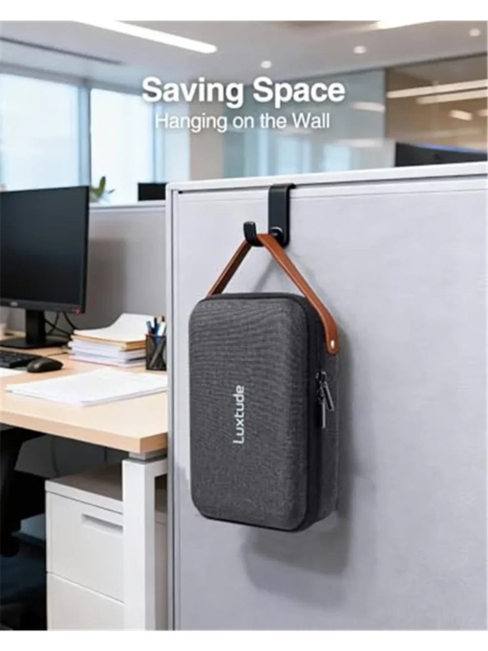 Electronic Organizer Travel Case,Portable Tech Organizers,Hard Shell Zipper Case